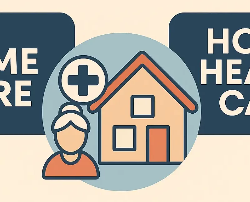 Understand the difference between home care and home health care. Explore services, coverage, and which is right for your loved one in Houston.